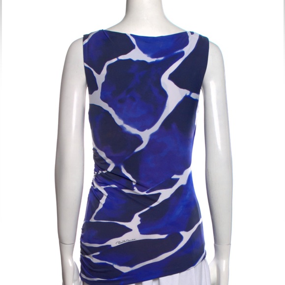 ROBERTO CAVALLI Vintage Giraffe Print Top - Picture 3 of 3